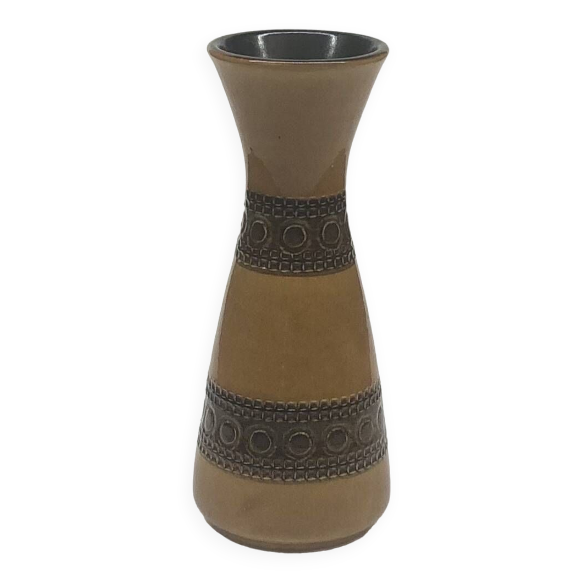 Vase moutarde diabolo vintage West Germany