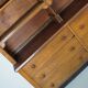 Large Antique Art Deco German Oak Chocolate Shop Cabinet, 1920s