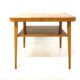 Coffee table in elm, Swedish Modern, Sweden, 1930.