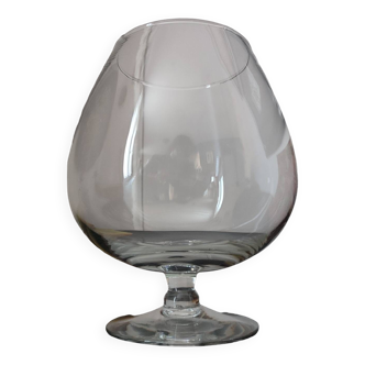 Vintage vase in the shape of a cognac glass