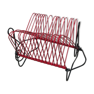 Scoubidou vinyl record holders