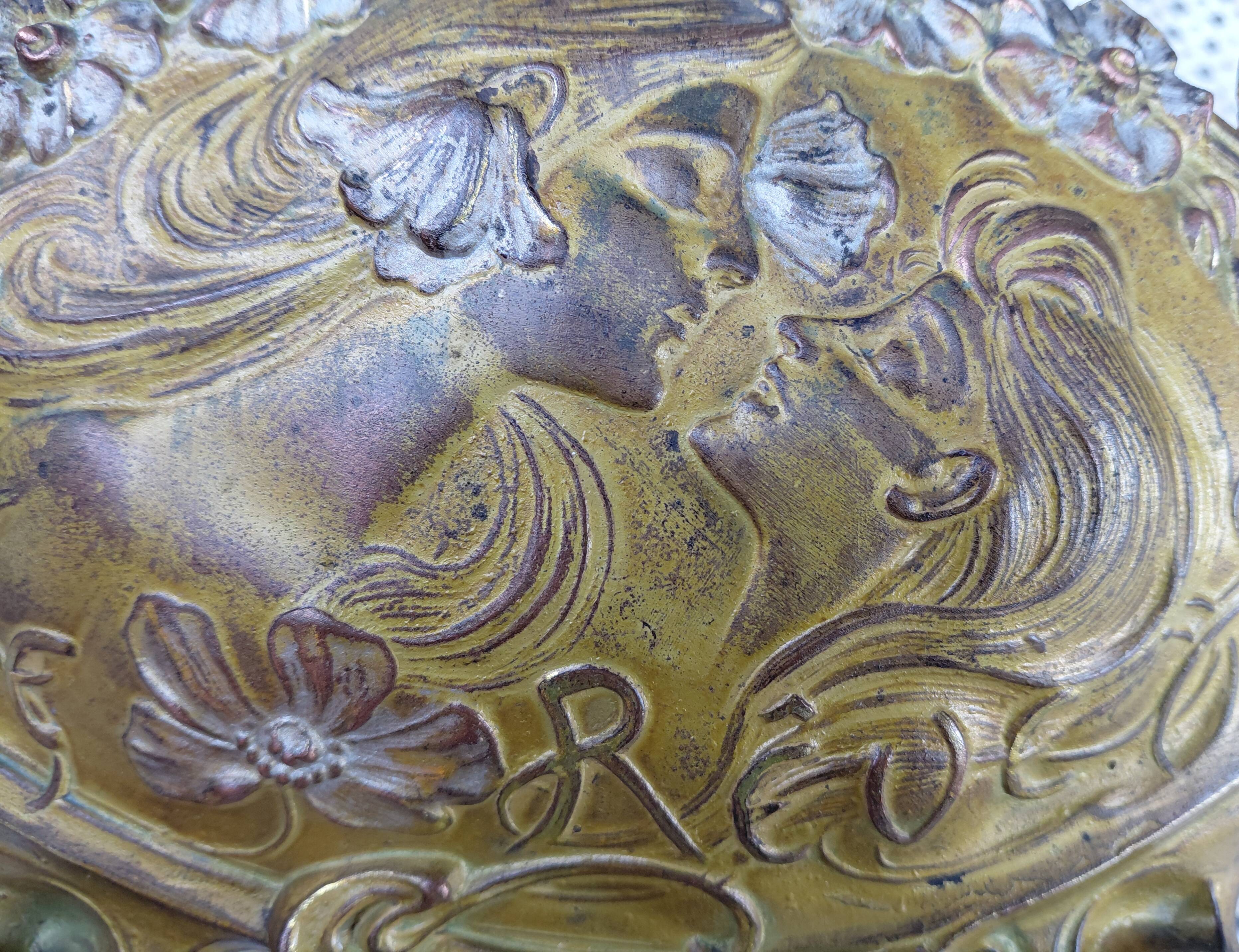 Art Nouveau Planter, Bonnefond Claude