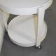 Rolling serving table 60