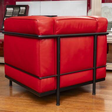 LC2 armchair — Le Corbusier, Pierre Jeanneret & Charlotte Perriand, creators