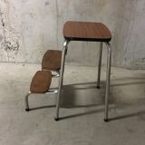 Stool foot step in 70s formica