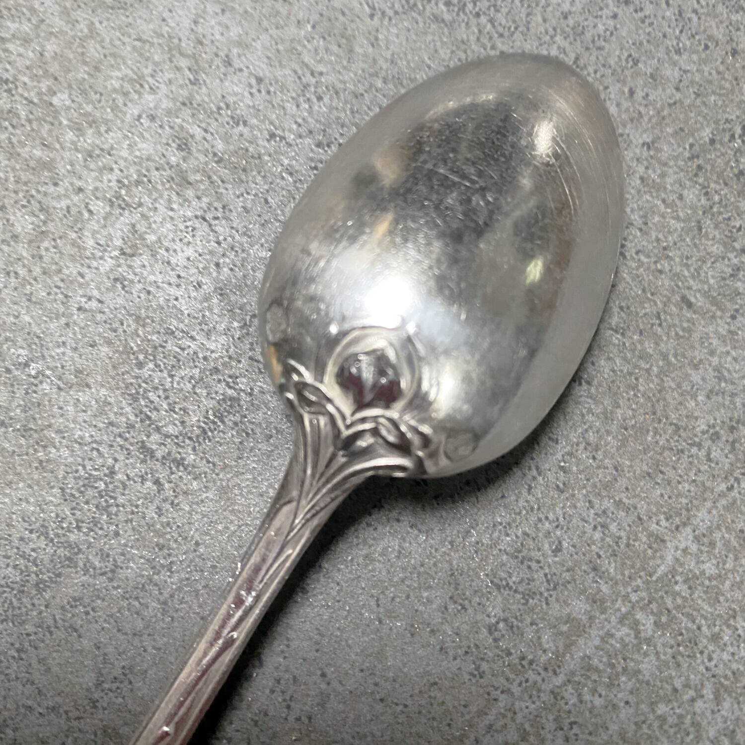 6 Art Nouveau teaspoons