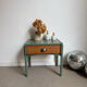 Teak bedside table