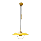 Lampe suspendue saliscendi contrepoids Italie 1960s