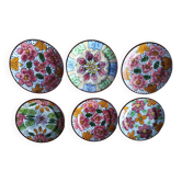 Dessert plates vallauris