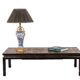 Lacquer coffee table decorated with floral motifs. Circa 1900.