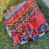 Moroccan carpet pouf