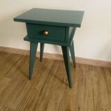 Vintage green nightstand
