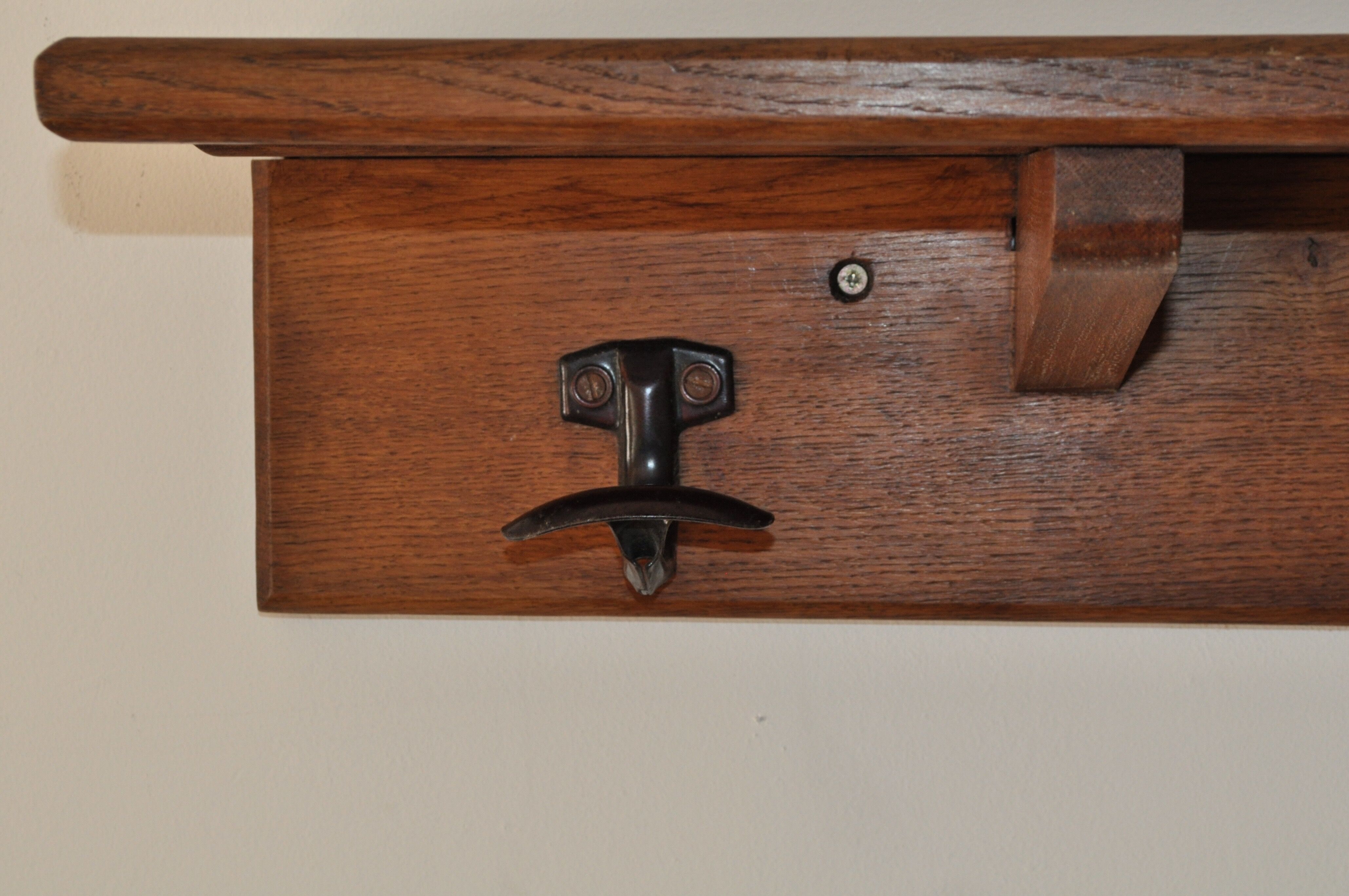 Old schoolboy coat holder