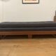 Vintage oak convertible bench by Alain Gaubert