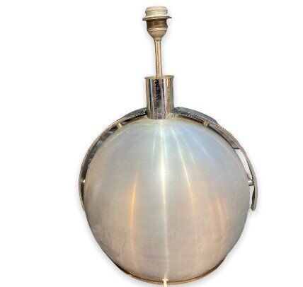 Kappa modernist lamp brushed steel circa 1960-1970 midcentury