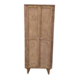 Parisian wardrobe in natural wood
