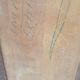 Art deco oak and marble sideboard