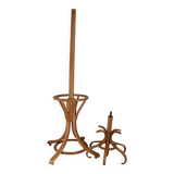 Portemanteau porte-parapluie BAUMANN clair tête olive