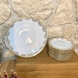 Plates and dessert dish