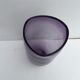 Vase en verre bullé soufflé violet