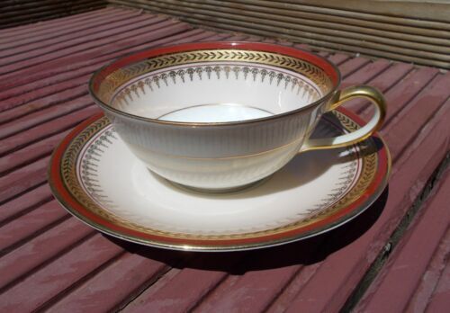 Tea tea porcelain coffee Limoges Ahrenfeldt gilding