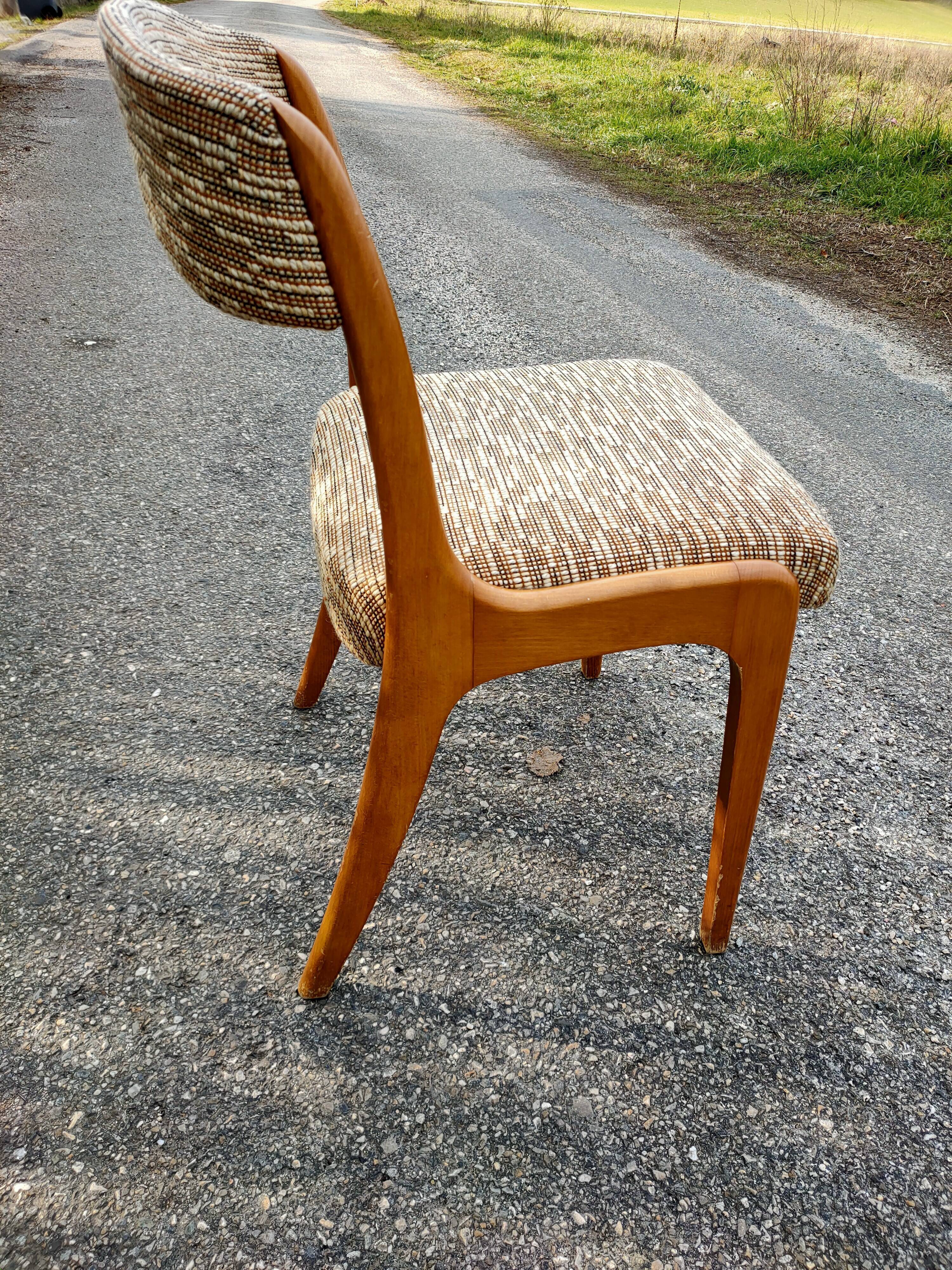 4 chaises vintage Baumann