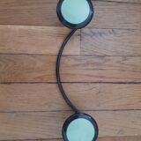 Vintage black and sage green design coat hook