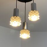 Suspension cascade raak. 3 steel and glass tubes. 1970