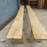 Pair of farm benches