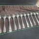 12 tablespoons Christofle model Boreal – Silver metal – Art Deco