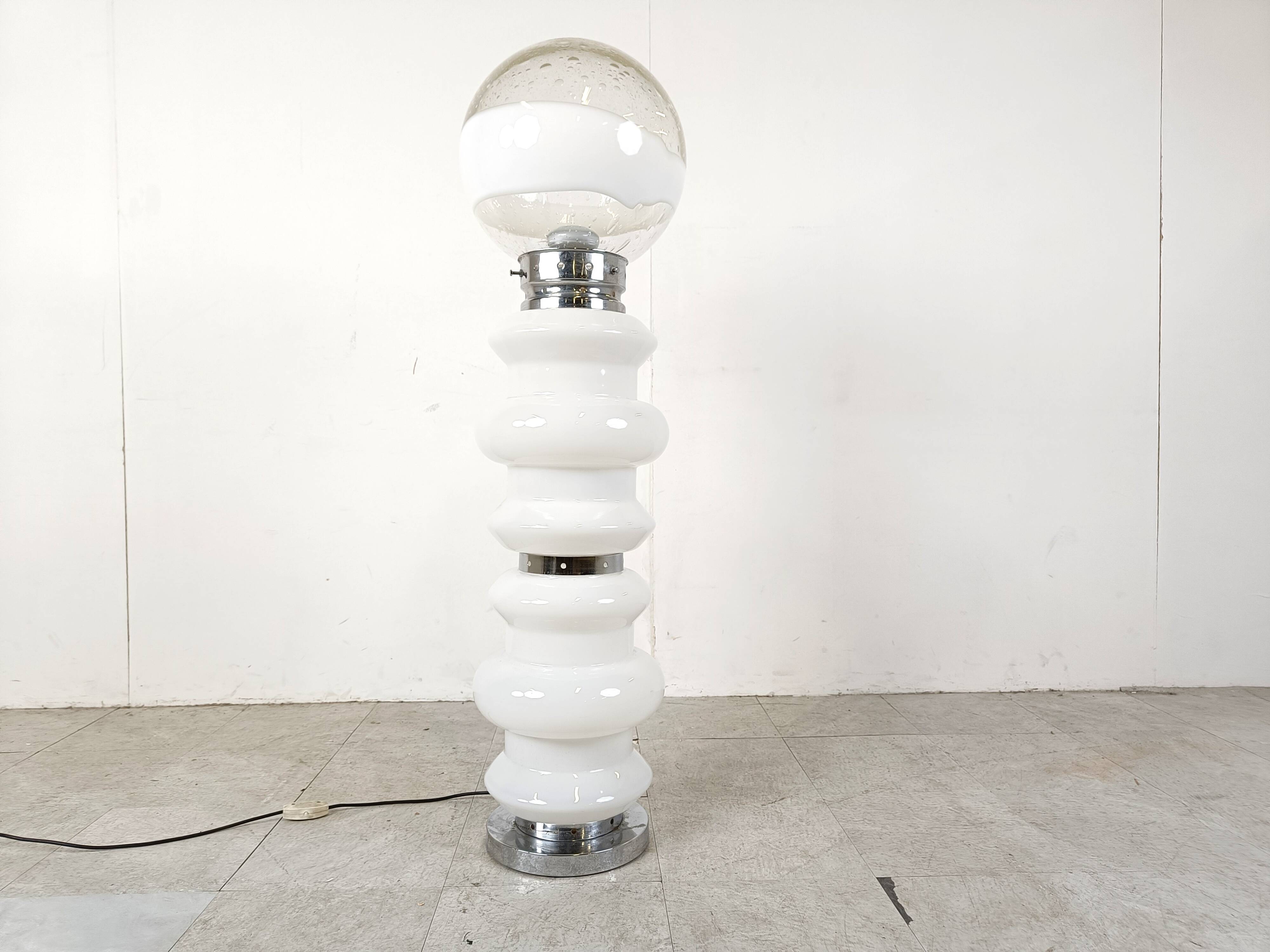Lampadaire vintage de Mazzega, 1960