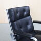 Office chair in leather by Karl Erik Ekselius for Joc Sweden 1970s
