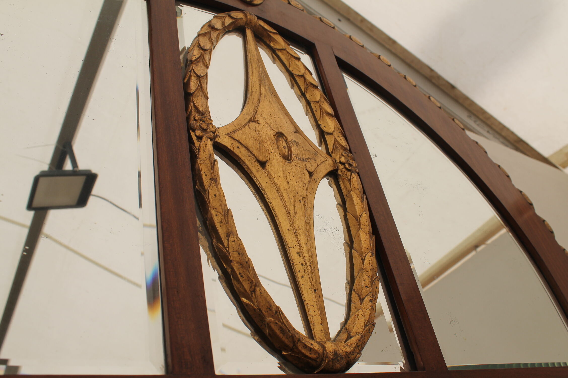 Miroir en acajou 1910 100x238cm