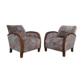 Paire de fauteuils années 40