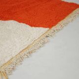 Traditional handmade Beni Ourain rug