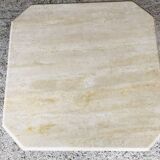 Octagonal travertine coffee table, vintage circa 70/80