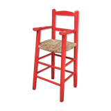 Mulched high chair for children