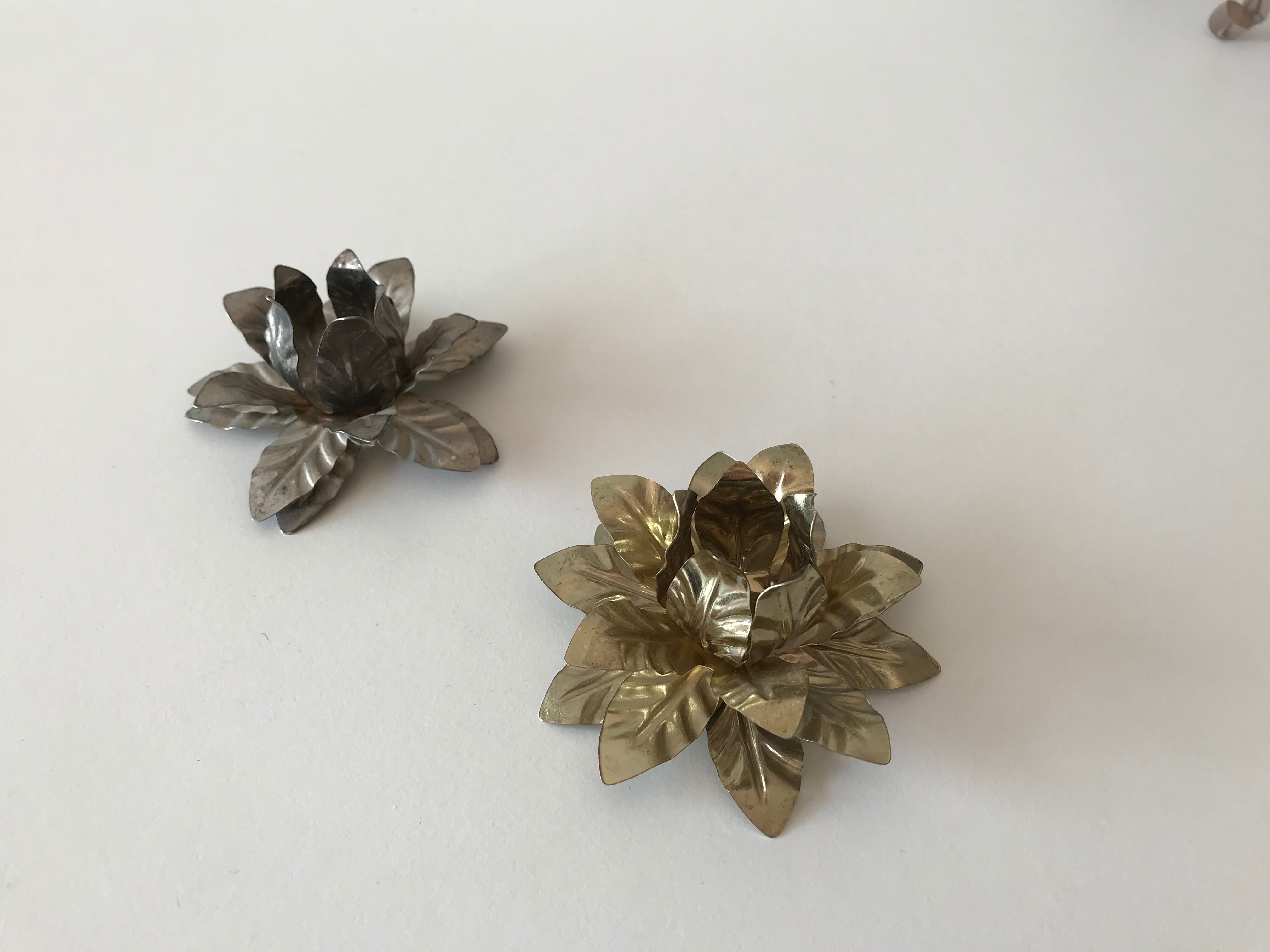 Flower candleholders