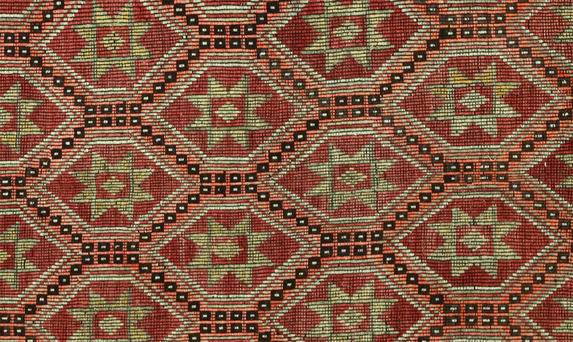 Anatolian handmade kilim rug 296 cm x 168 cm