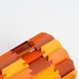 Suspension danoise vintage Facet pop de Louis Weisdorf, Lyfa, 1972