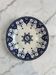 Small plate iron earth Sarreguemines Cluny