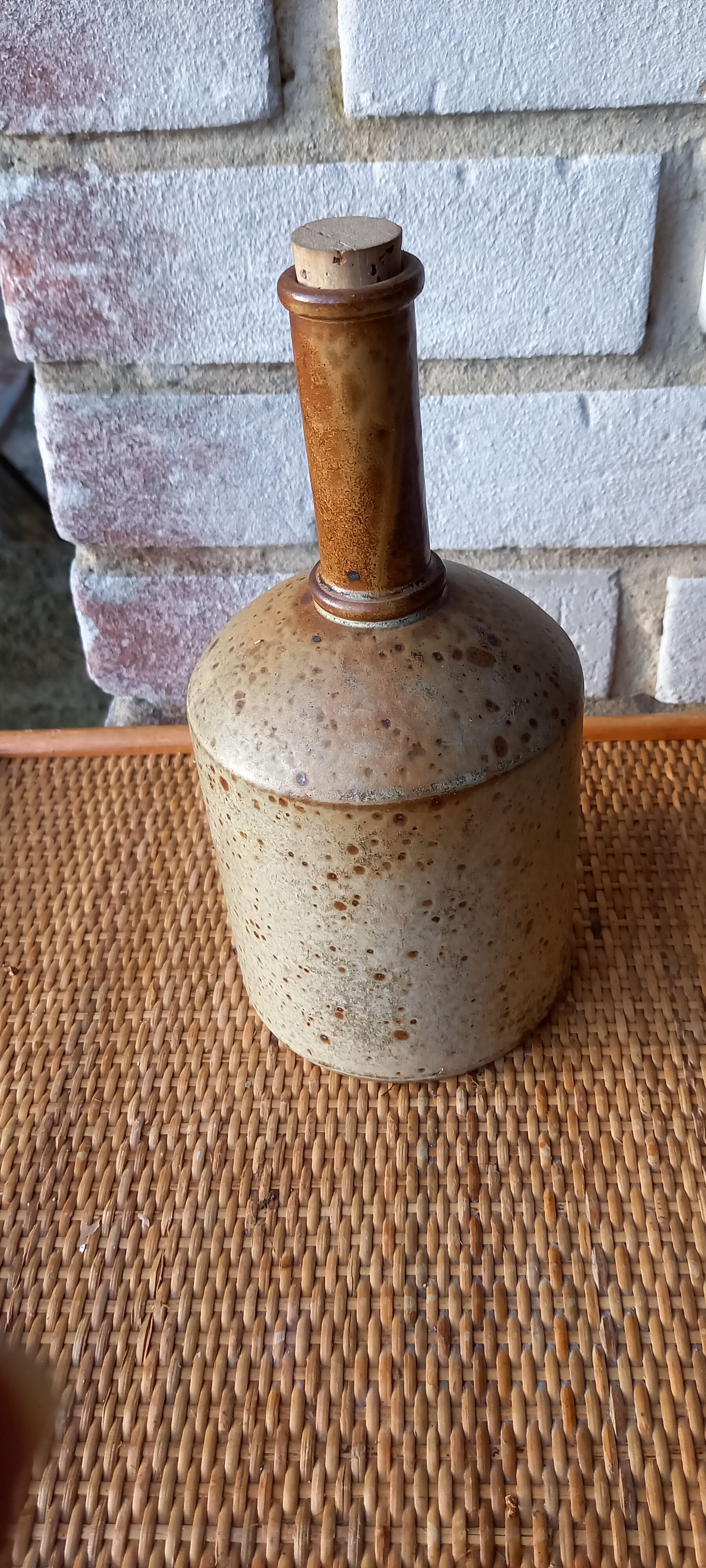 Pyrite stoneware liqueur service