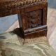 Antique walnut armchair – Renaissance / Henry II style – H 111 cm