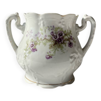 Small vintage porcelain, floral pattern.