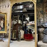 Miroir De Style Louis XVI Bois Doré Napoléon III