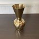 Indian brass swirl vase