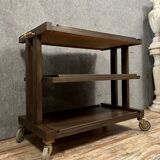 Vintage Macassar serving cart circa 1970