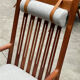 Rocking chair by Hans Olsen for Juul Kristensen in grey felt