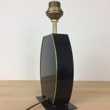 Brass and black lamp foot