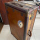 Old vintage cabin trunk